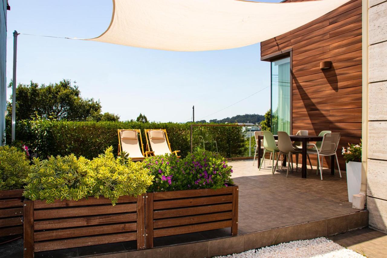Casa Feitina: Vistas Al Mar, Moderna Y Funcional Villa Isla de Arosa Luaran gambar